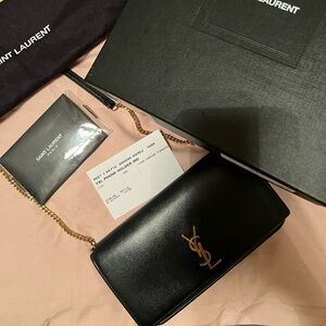 YSL phone holder purse